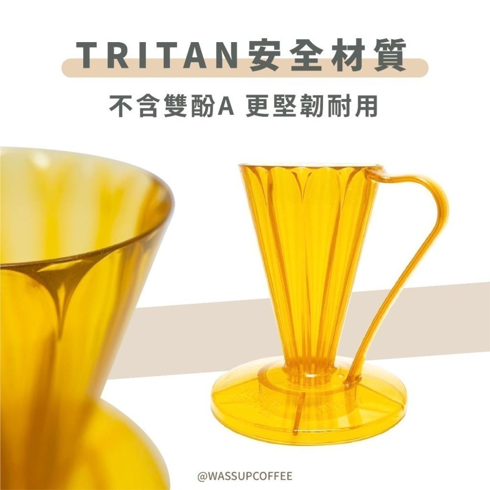 【安全材質 高CP值首選】CAFEC三洋 Deep 27濾杯 45濾杯 Tritan濾杯 花瓣濾杯 日本製 V27濾紙-細節圖4