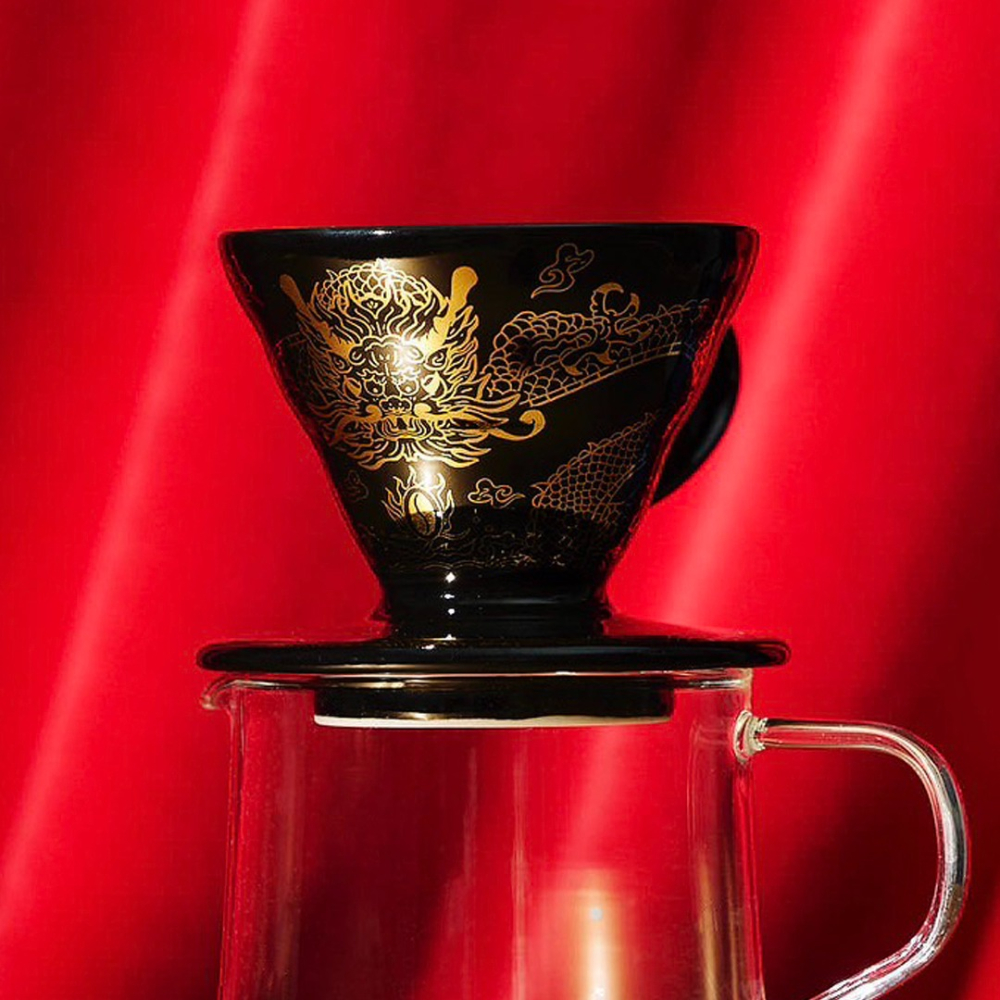 【2025龍年限定濾杯】HARIO V60甲辰龍年限定01濾杯 龍啡凌霄 龍年濾杯 錐形濾杯 濾杯 瓦莎咖啡-細節圖11