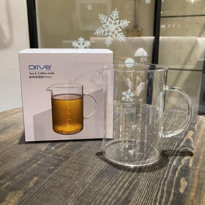 【好評推薦 快速出貨】Driver 冷熱兩用 燒杯玻璃壺 咖啡壺 450ml/600ml 台灣製 瓦莎咖啡-細節圖5