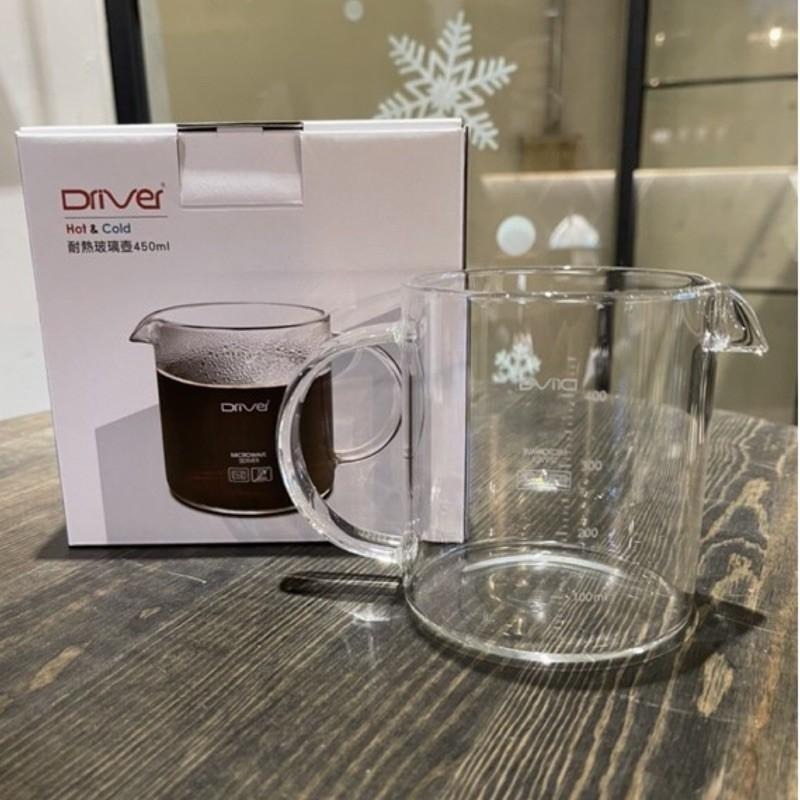 【好評推薦 快速出貨】Driver 冷熱兩用 燒杯玻璃壺 咖啡壺 450ml/600ml 台灣製 瓦莎咖啡-細節圖6