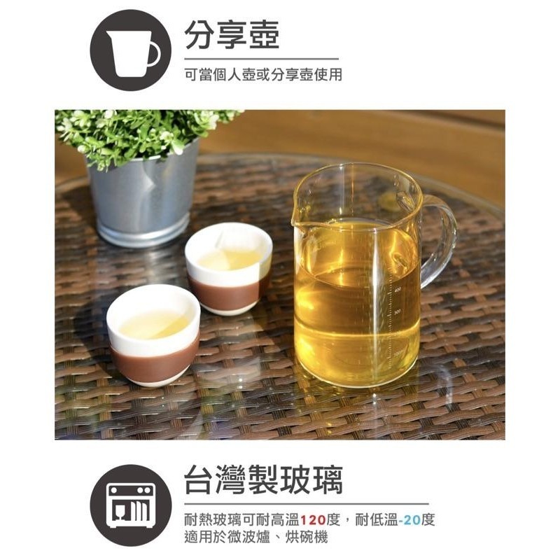 【好評推薦 快速出貨】Driver 冷熱兩用 燒杯玻璃壺 咖啡壺 450ml/600ml 台灣製 瓦莎咖啡-細節圖7