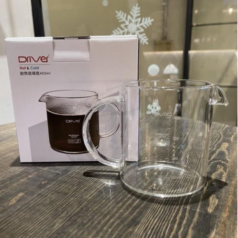 【好評推薦 快速出貨】Driver 冷熱兩用 燒杯玻璃壺 咖啡壺 450ml/600ml 台灣製 瓦莎咖啡-細節圖6