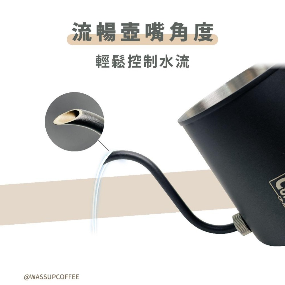 【攜帶方便 快速出貨】Driver Camping 戶外手沖壺 600ml 細口壺 手沖壺 露營用 手把可收納-細節圖4