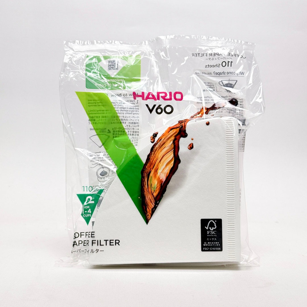 【超人氣熱銷 好評不斷】HARIO V60濾紙 咖啡濾紙 錐型濾紙 咖啡過濾紙 日本製 濾紙 VCF-02-110M-細節圖5