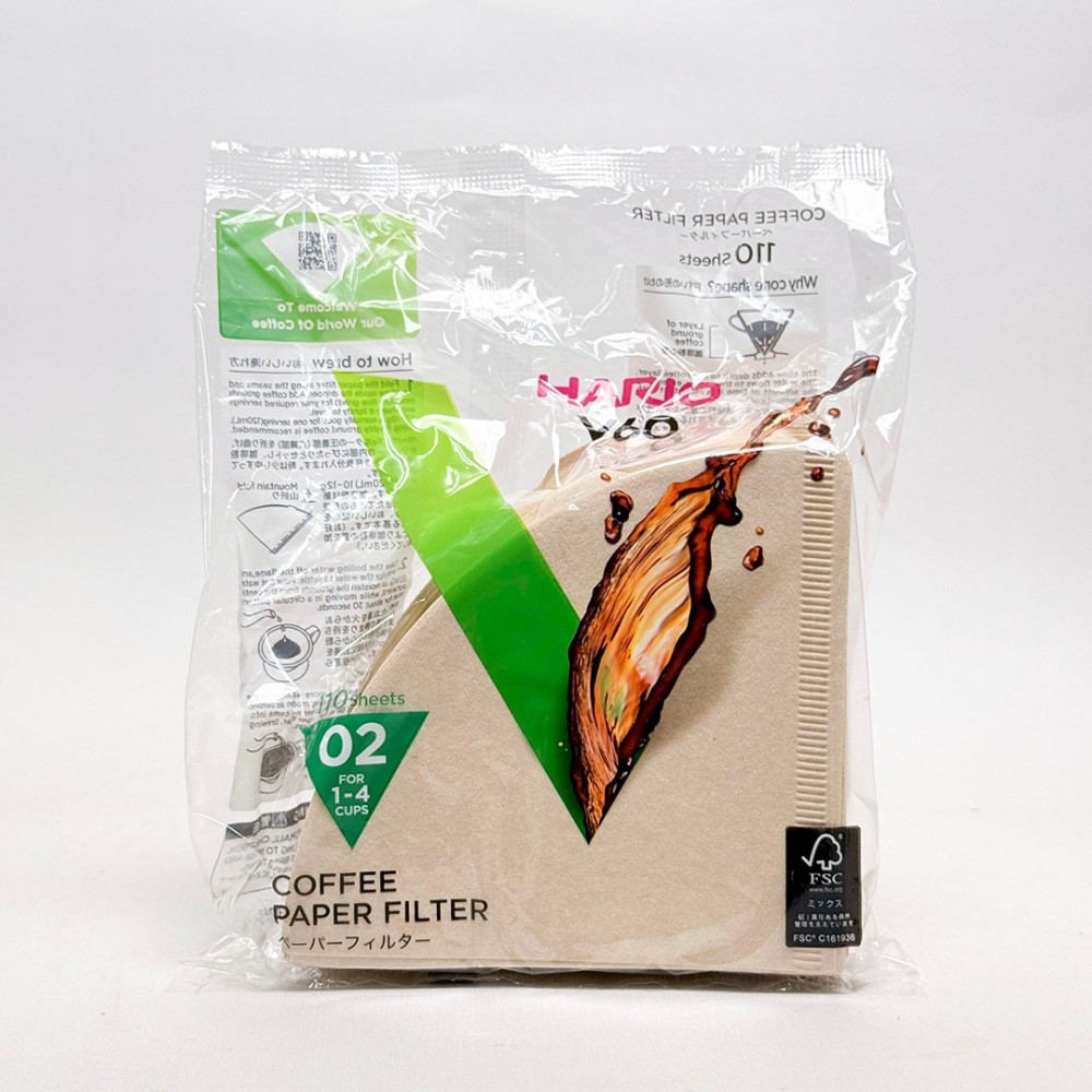 【超人氣熱銷 好評不斷】HARIO V60濾紙 咖啡濾紙 錐型濾紙 咖啡過濾紙 日本製 濾紙 VCF-02-110M-細節圖6