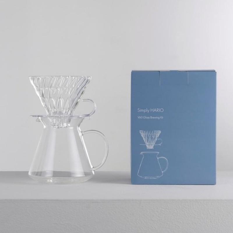 (現貨附發票) 瓦莎咖啡 HARIO清透玻璃手沖壺組  HARIO琉璃白電子秤-細節圖2