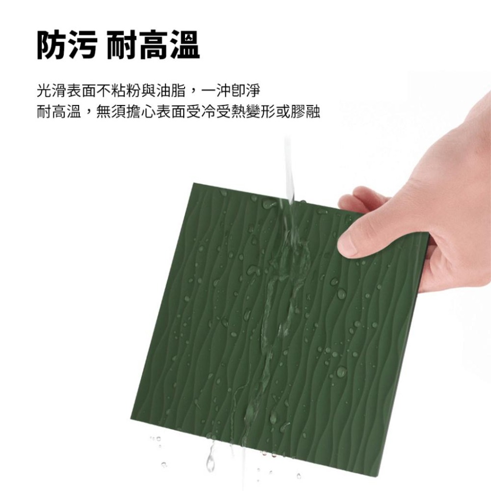 【抗污止滑 快速出貨】AIRFLOW 止滑壓粉墊 吧檯墊 食品級矽膠 抗汙耐高溫 原創紋路 瓦莎咖啡-細節圖3