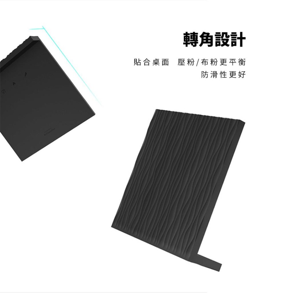 【抗污止滑 快速出貨】AIRFLOW 止滑壓粉墊 吧檯墊 食品級矽膠 抗汙耐高溫 原創紋路 瓦莎咖啡-細節圖4