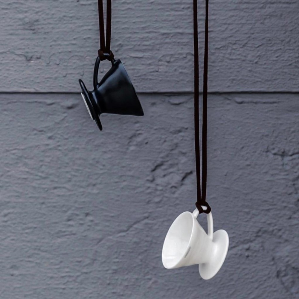 【老岩泥新上市】HARIO V60迷你磁石杯 試飲杯 老岩泥 白色/黑色 40ml 附掛繩 台灣製 瓦莎咖啡-細節圖10