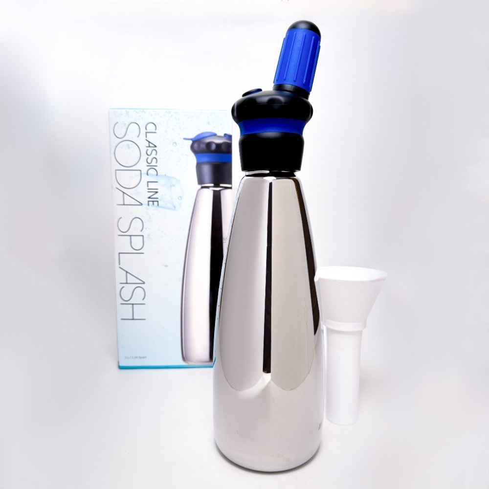 【1.0L新上市 快速出貨】Soda Splash MOSA魔泡瓶蘇打槍 氣泡水機 1000ml 鋼瓶 瓦莎咖啡-細節圖6