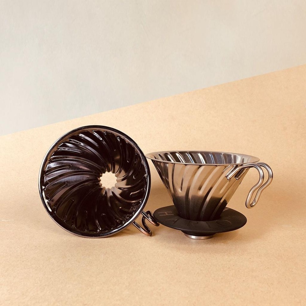 【好評推薦 快速出貨】HARIO V60白金 紅銅金屬濾杯 VDM-02HSV VDM-02CP 瓦莎咖啡-細節圖3