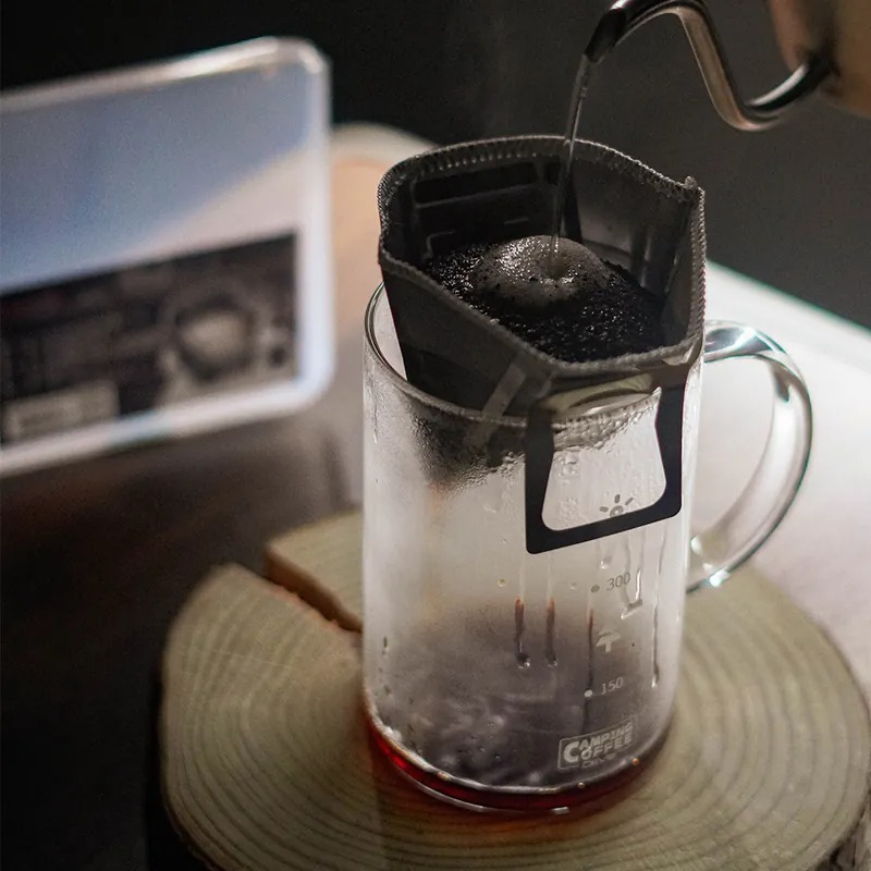 【快速出貨】Driver/CUG 掛耳式環保濾杯1-2杯 可重複使用 18-8鏽鋼 環保掛耳濾紙 扇形濾杯 瓦莎咖啡-細節圖4
