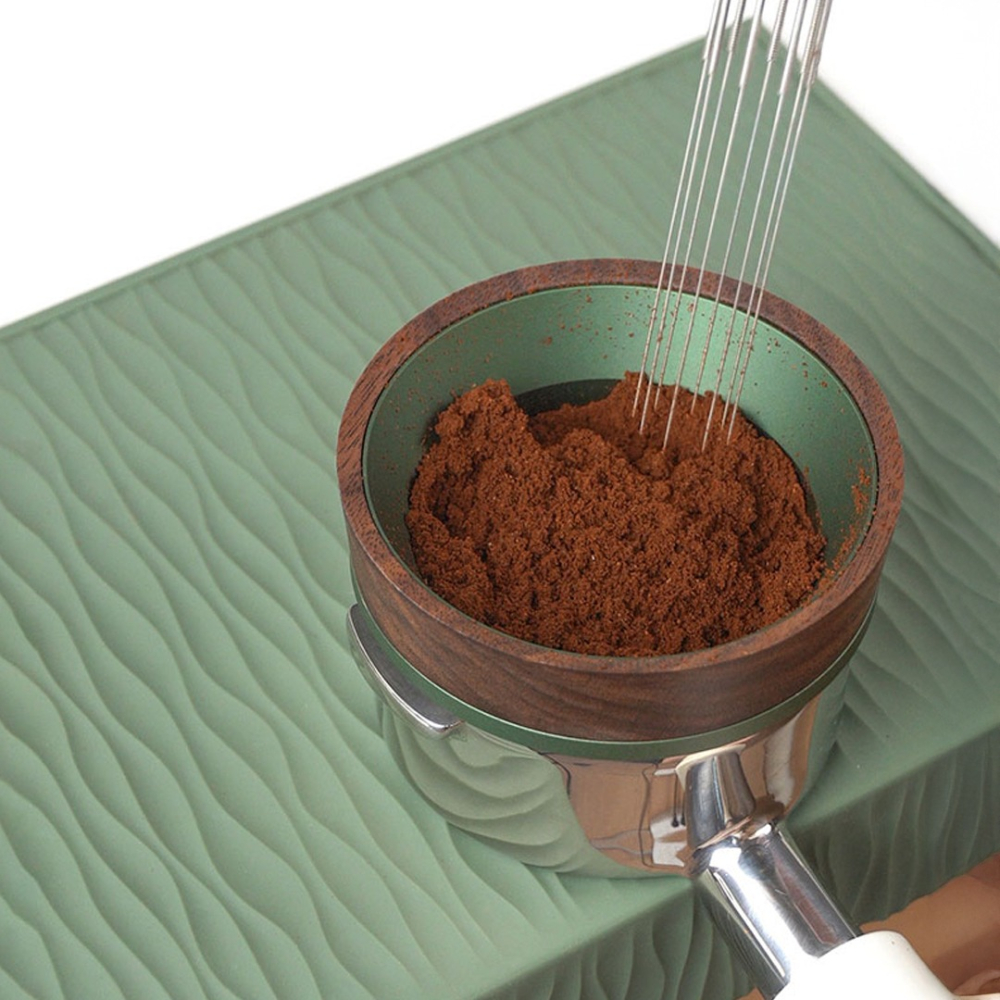 【新品上市 快速出貨】AIRFLOW 磁吸接粉環 防飛粉漏粉 58mm適用 擴口設計 增高20mm 瓦莎咖啡-細節圖10