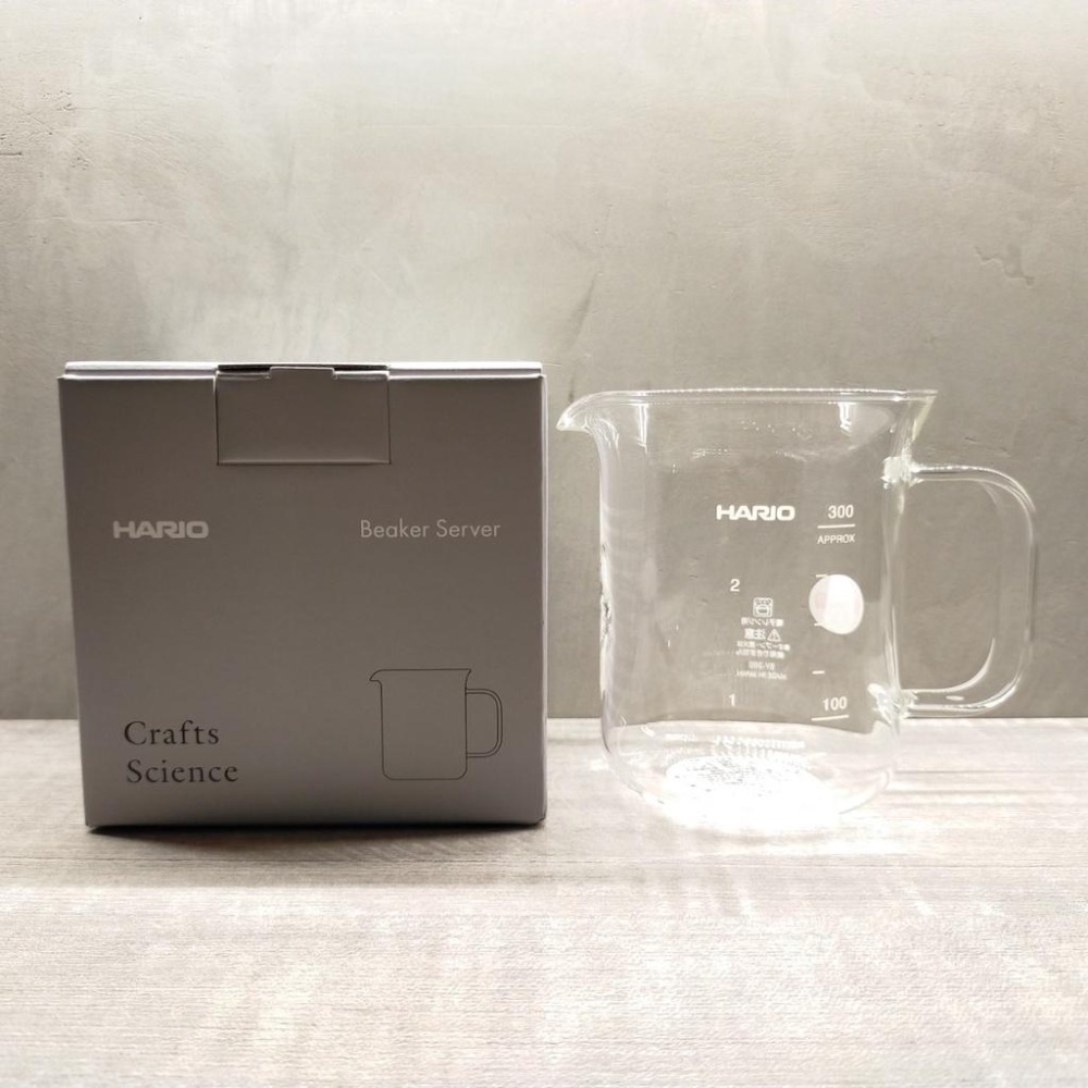 【好評推薦必備】HARIO 玻璃把手燒杯 300ml 600ml BV-300 BV-600 咖啡壺 日本製 瓦莎咖啡-細節圖4