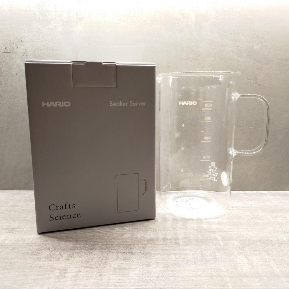 【好評推薦必備】HARIO 玻璃把手燒杯 300ml 600ml BV-300 BV-600 咖啡壺 日本製 瓦莎咖啡-細節圖6
