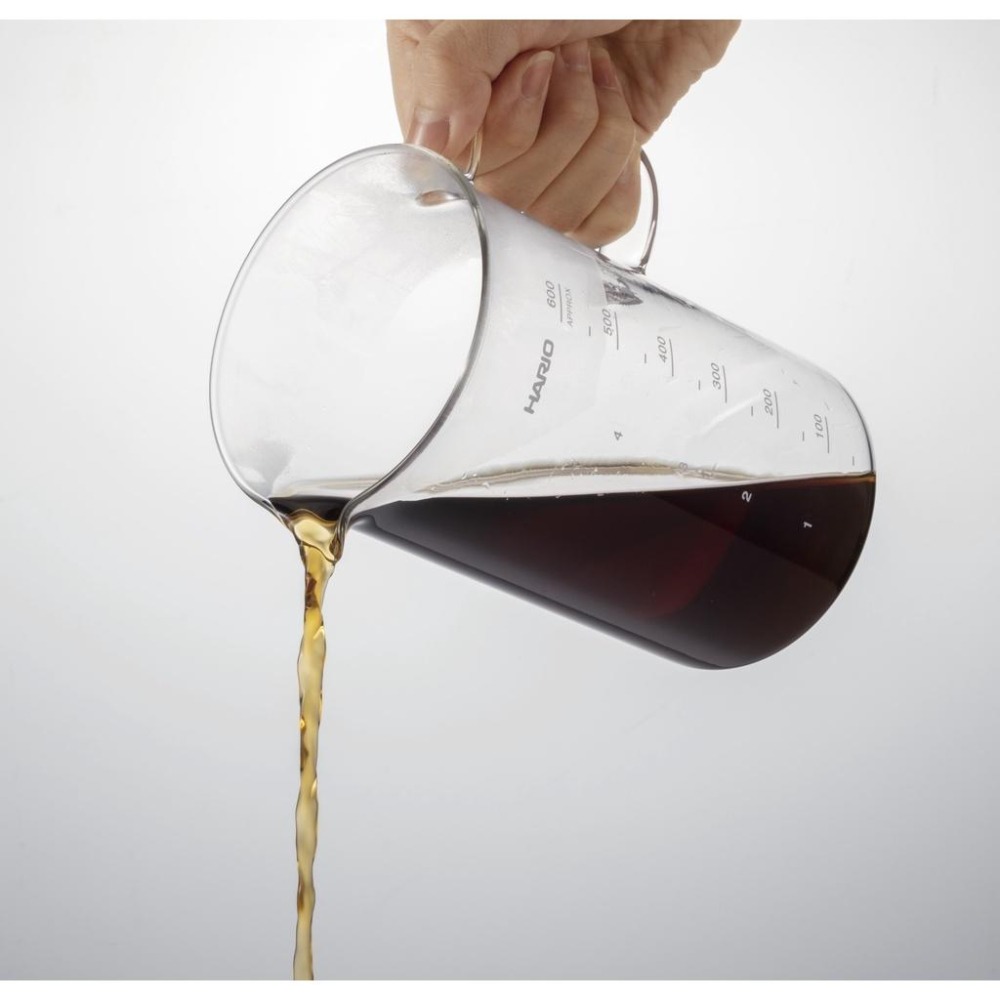 【好評推薦必備】HARIO 玻璃把手燒杯 300ml 600ml BV-300 BV-600 咖啡壺 日本製 瓦莎咖啡-細節圖9