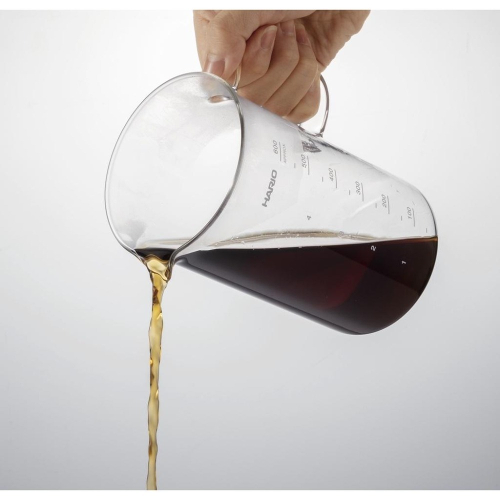 【好評推薦必備】HARIO 玻璃把手燒杯 300ml 600ml BV-300 BV-600 咖啡壺 日本製 瓦莎咖啡-細節圖9