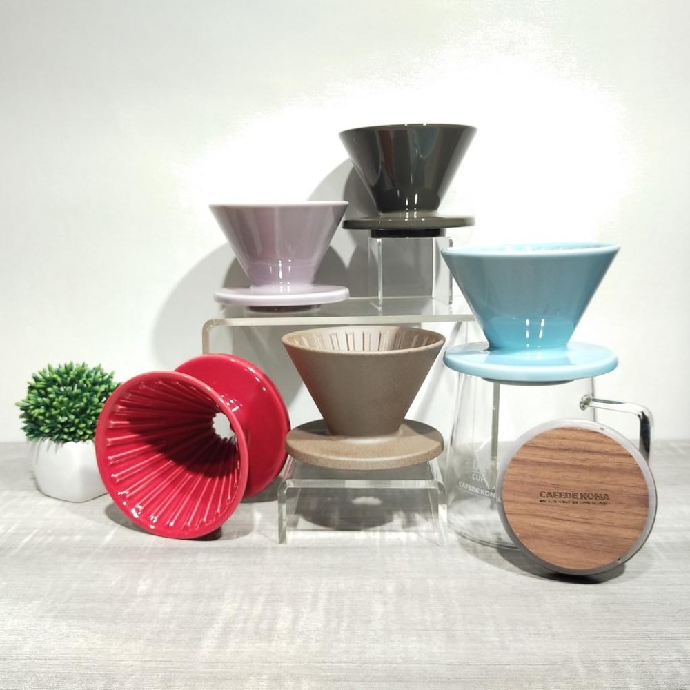 【快速出貨】CAFEDE KONA Hasami波佐見燒錐形濾杯 V60 1-2人 加贈HARIO濾紙 瓦莎咖啡-細節圖3