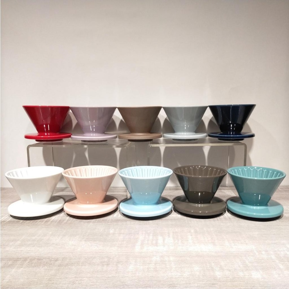 【快速出貨】CAFEDE KONA Hasami波佐見燒錐形濾杯 V60 1-2人 加贈HARIO濾紙 瓦莎咖啡-細節圖5