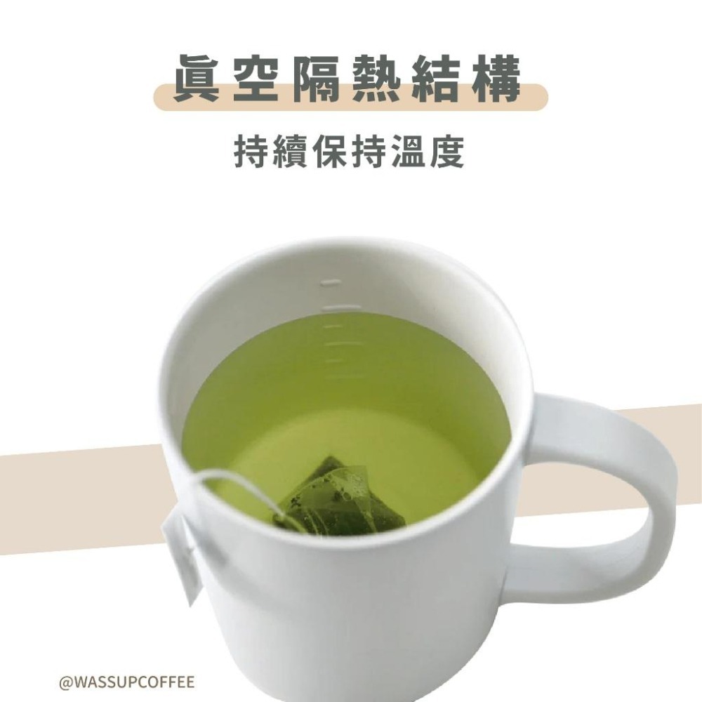 【陶瓷塗層 快速出貨】HARIO 不銹鋼陶瓷內膽保溫杯 不影響飲品風味 真空保溫不燙手 CMG-350B 瓦莎咖啡-細節圖3