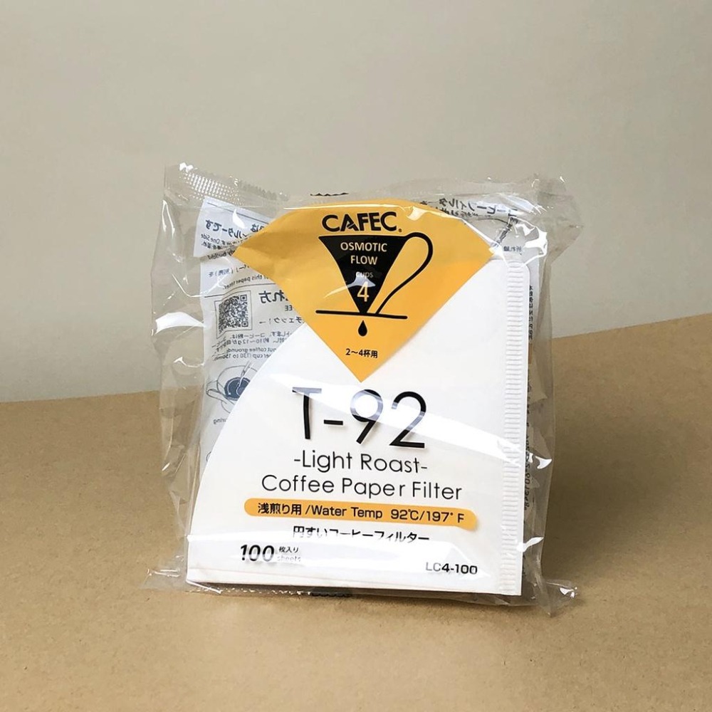 【高品質濾紙 快速出貨】CAFEC 麻纖維Plus+ 淺焙專用濾紙 咖啡濾紙 錐形濾紙 三洋濾紙 濾紙 瓦莎咖啡-細節圖7