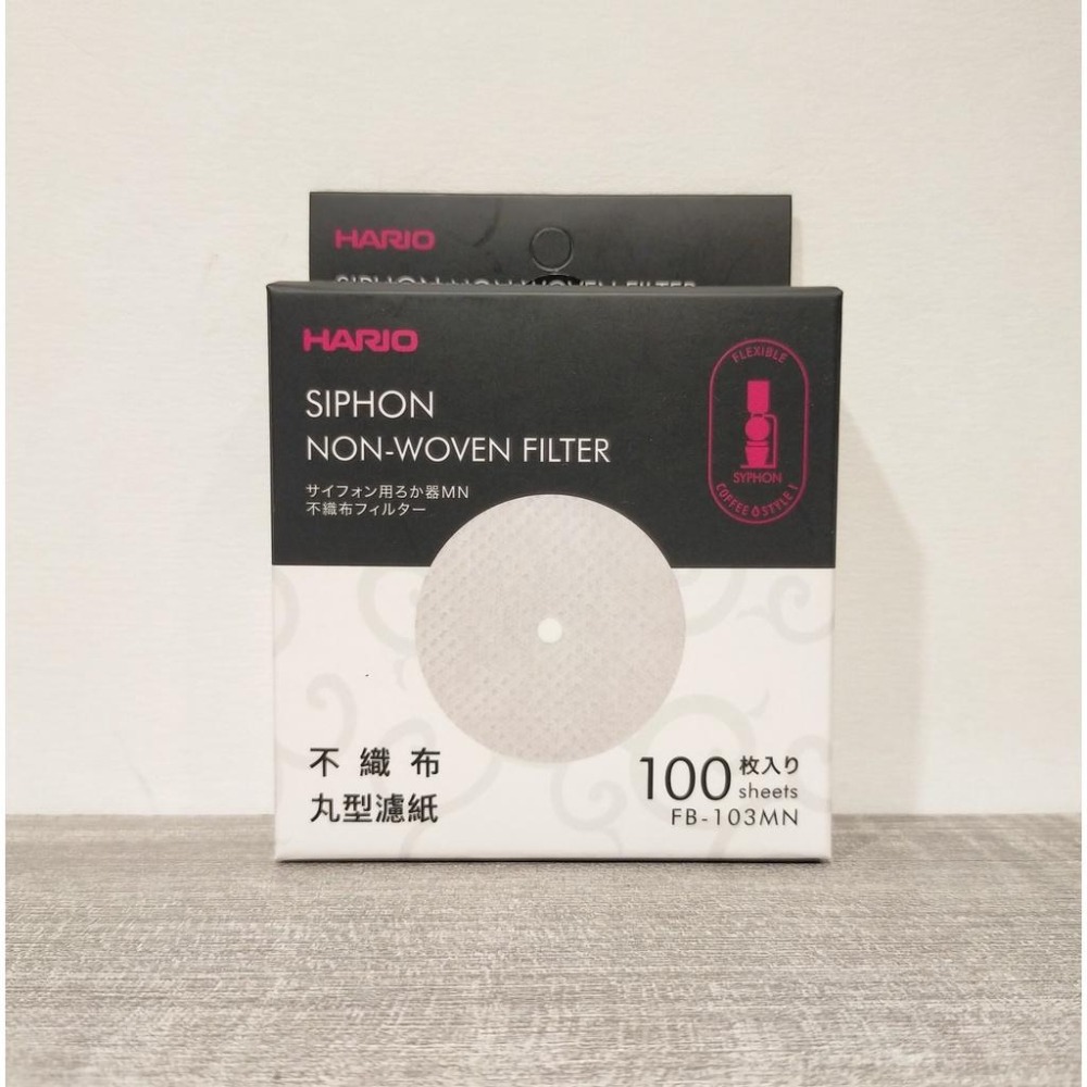 【快速出貨】HARIO FB-103MN不織布CF-103E MCA TCA適用圓形濾紙 濾紙 100枚-細節圖5