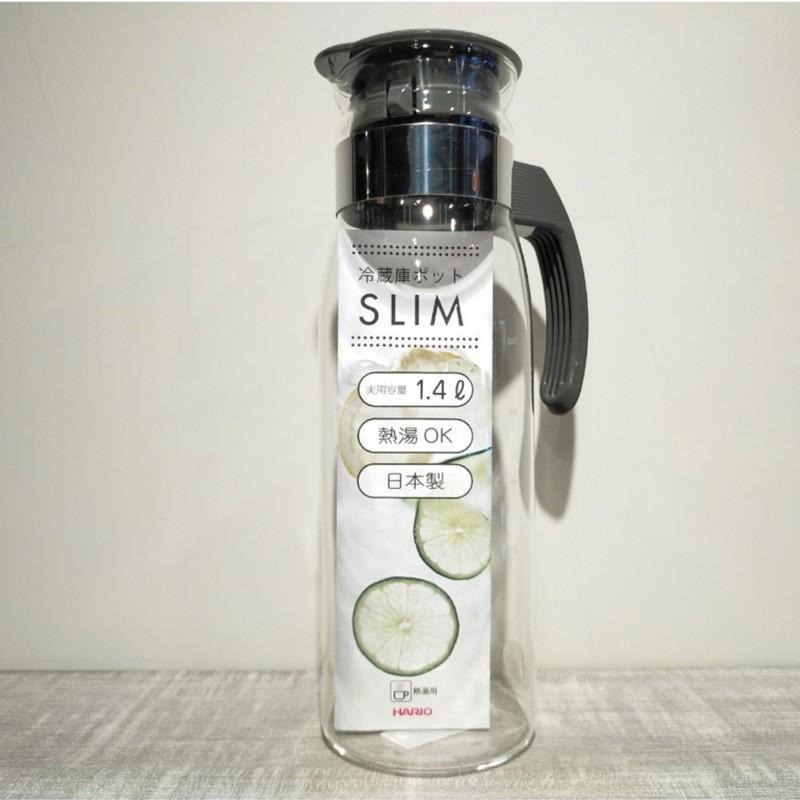 【好評推薦必備】HARIO RPLN-14-OW 冷熱兩用玻璃壺1400ml 冷水壺 日本製造黑灰/米白色 瓦莎咖啡-細節圖3