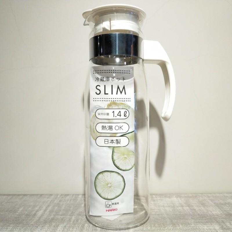 【好評推薦必備】HARIO RPLN-14-OW 冷熱兩用玻璃壺1400ml 冷水壺 日本製造黑灰/米白色 瓦莎咖啡-細節圖4
