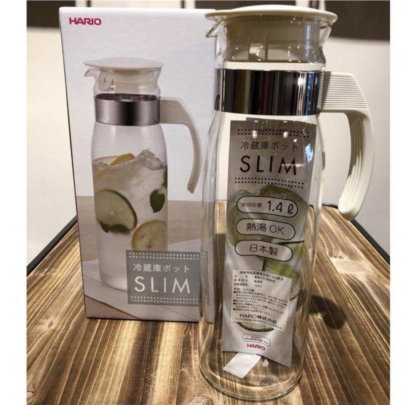 【好評推薦必備】HARIO RPLN-14-OW 冷熱兩用玻璃壺1400ml 冷水壺 日本製造黑灰/米白色 瓦莎咖啡-細節圖6