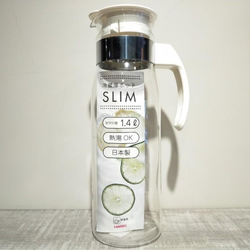 【好評推薦必備】HARIO RPLN-14-OW 冷熱兩用玻璃壺1400ml 冷水壺 日本製造黑灰/米白色 瓦莎咖啡-細節圖4