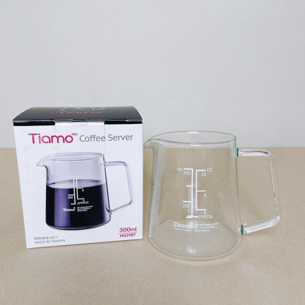 【好評推薦 快速出貨】Tiamo玻璃燒杯500ml 台灣製 耐熱玻璃 咖啡壺 燒杯 量杯 瓦莎咖啡-細節圖4