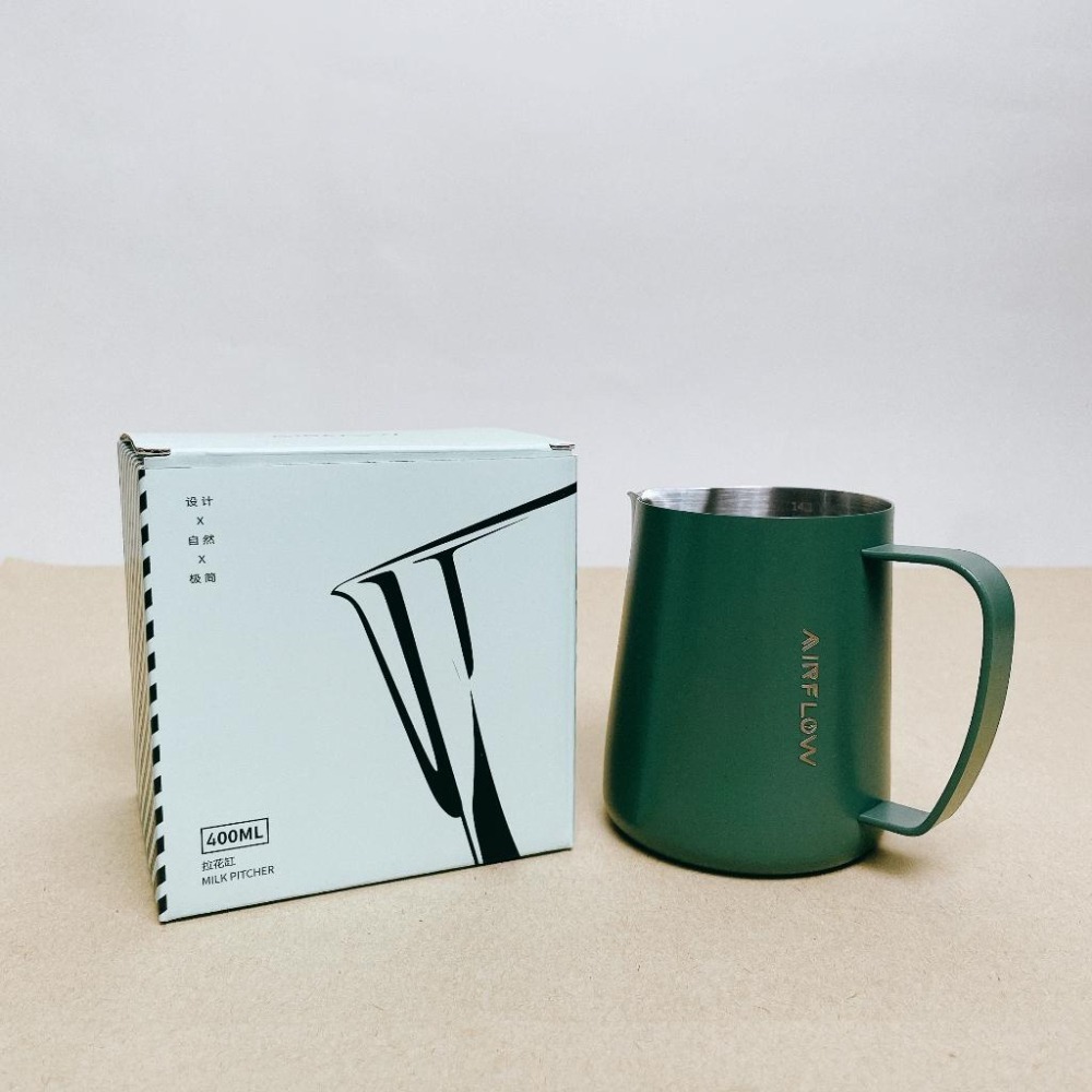 【圓嘴設計 快速出貨】AIRFLOW 圓嘴拉花鋼杯 拉花杯 拉花鋼杯 圓嘴設計 400ml 600ml 瓦莎咖啡-細節圖6