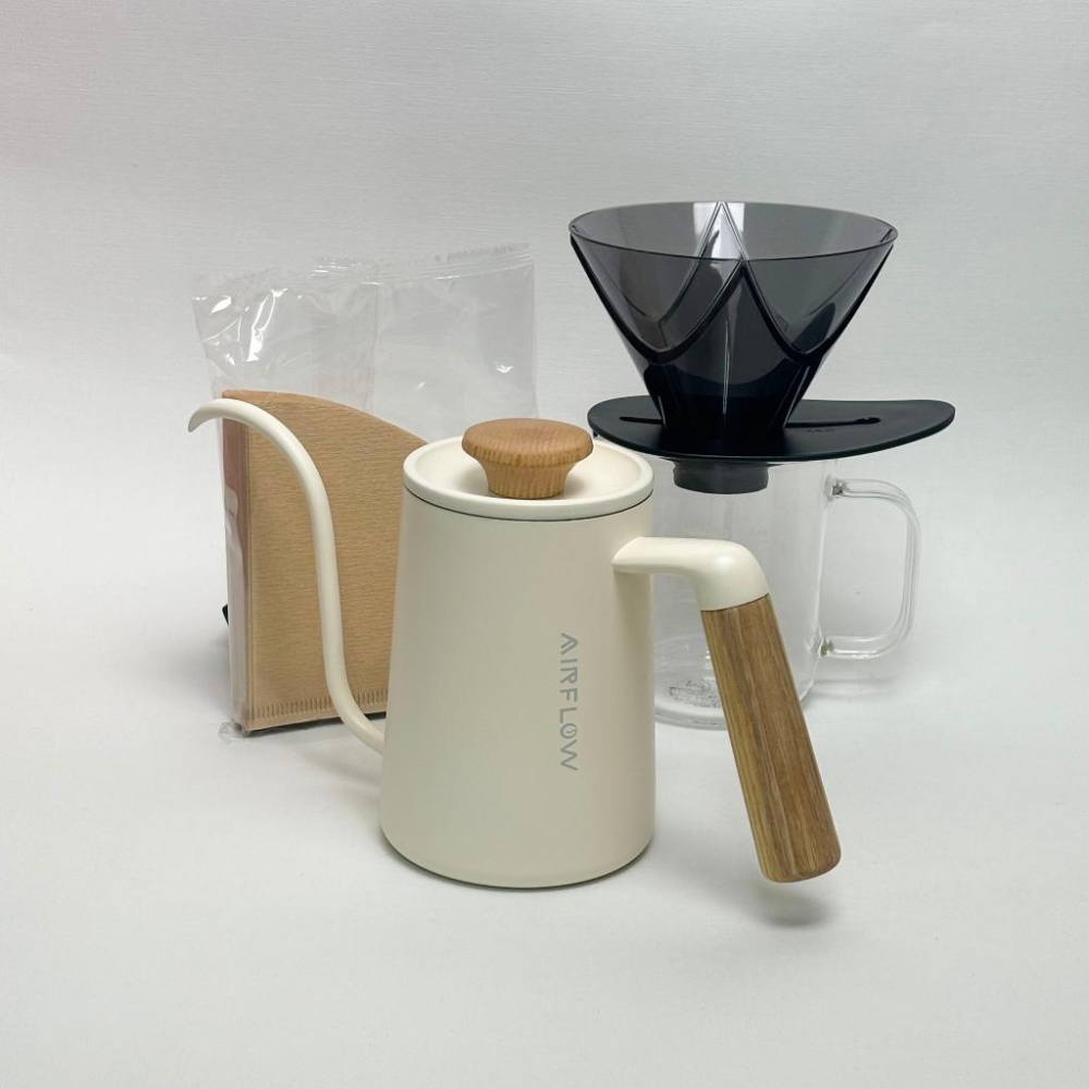 (現貨附發票) HARIO 無限樹脂濾杯組+AIRFLOW手沖壺套組 優惠套組 高CP值套組 瓦莎咖啡-細節圖2