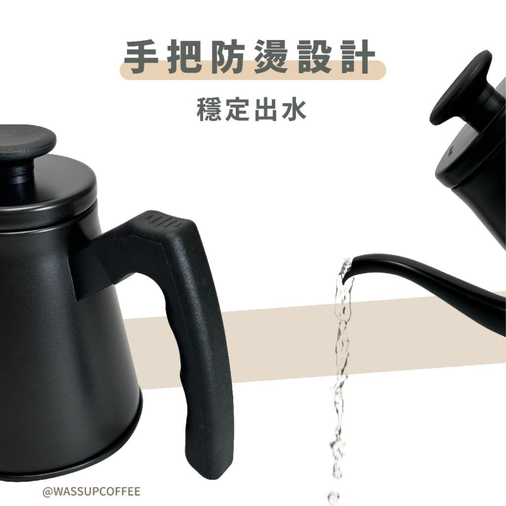 (現貨附發票)  MILA 不鏽鋼鶴嘴手沖壺750ml 附溫度計 瓦莎咖啡-細節圖3