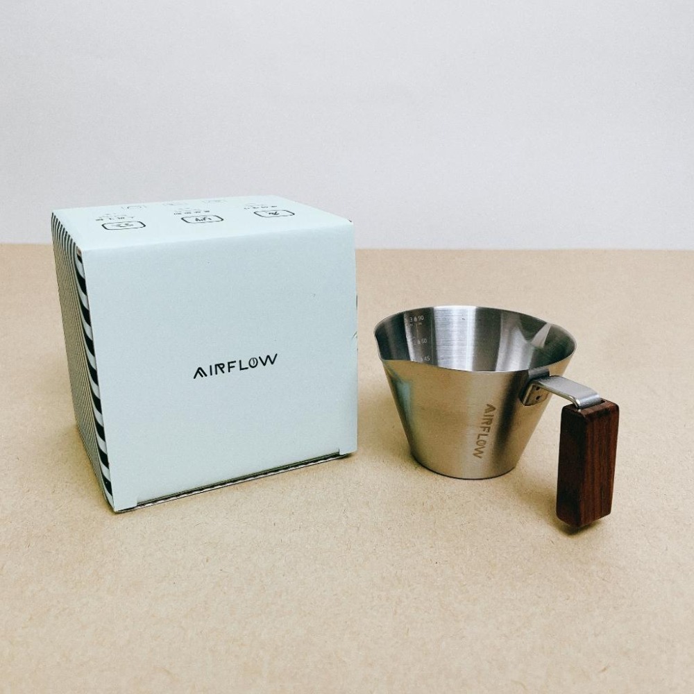 【好評推薦 快速出貨】AIRFLOW 不銹鋼濃縮杯 咖啡濃縮杯 濃縮杯 量杯 100ml 瓦莎咖啡-細節圖4