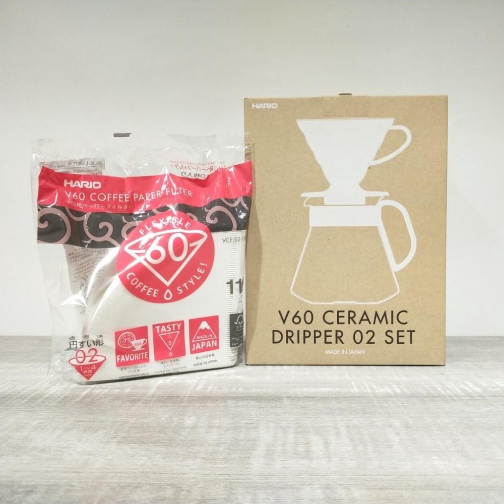 【超高CP值】HARIO V60陶瓷02手沖壺組 2-4人份咖啡器具 有田燒 濾杯 XVDD-3012W 瓦莎咖啡-細節圖7