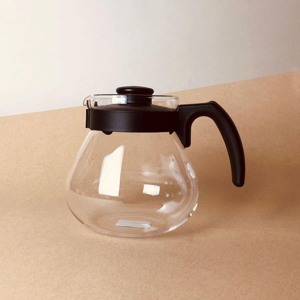 【人氣熱銷TOP 快速出貨】HARIO TC-100B 小球耐熱玻璃壺 1000ml 可當咖啡下壺 泡茶壺 瓦莎咖啡-細節圖3
