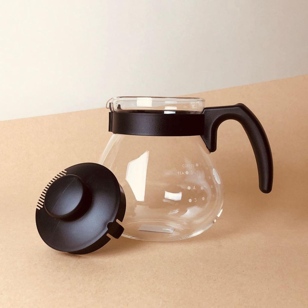 【人氣熱銷TOP 快速出貨】HARIO TC-100B 小球耐熱玻璃壺 1000ml 可當咖啡下壺 泡茶壺 瓦莎咖啡-細節圖4