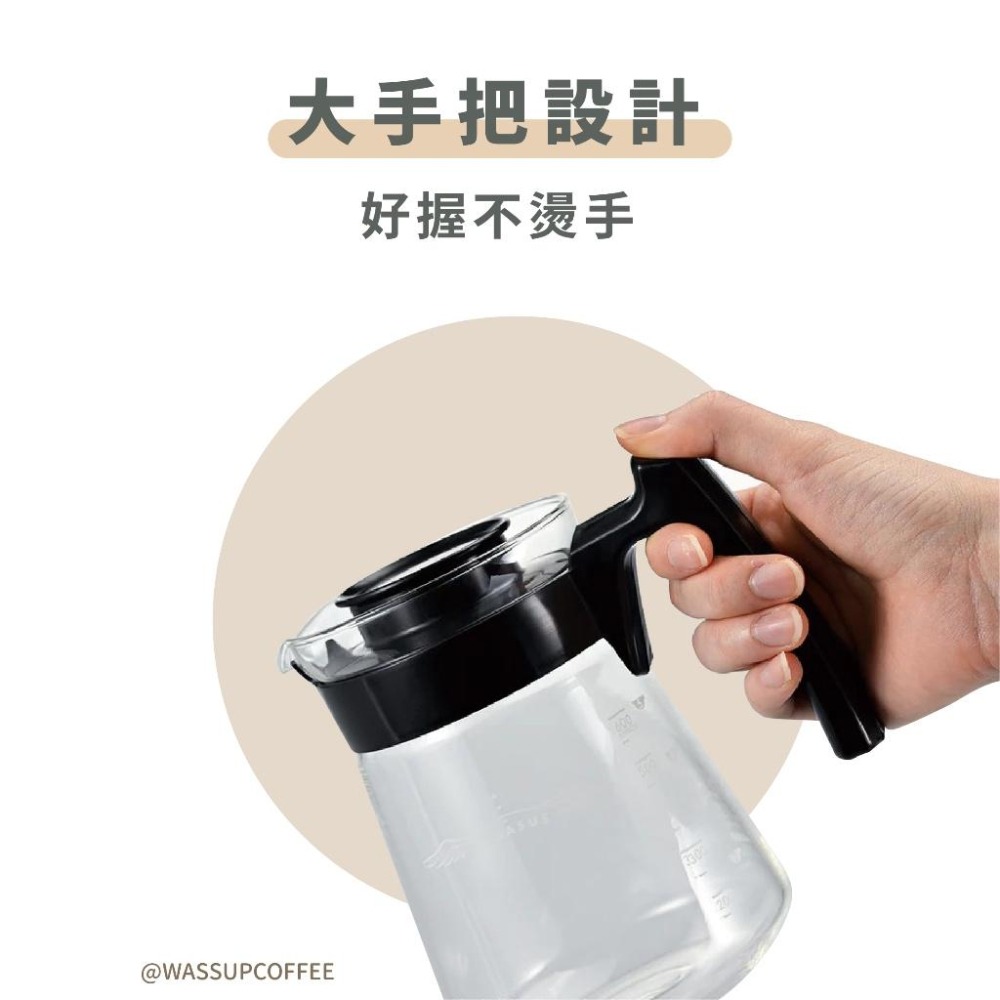 【好評不斷 CP值首選】HARIO PEGASUS耐熱咖啡壺 耐熱玻璃壺 PES-02B 日本製-細節圖3