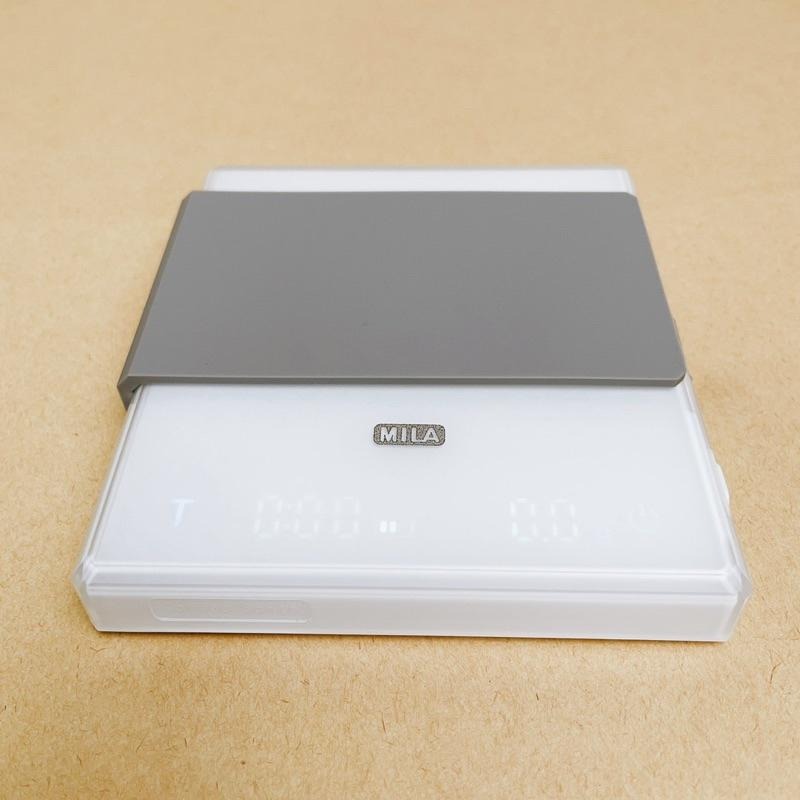 【快速出貨】MILA咖啡用電子秤 手沖功能 義式機功能 最大秤重2000g 精準度0.1g 黑色 白色 瓦莎咖啡-細節圖2