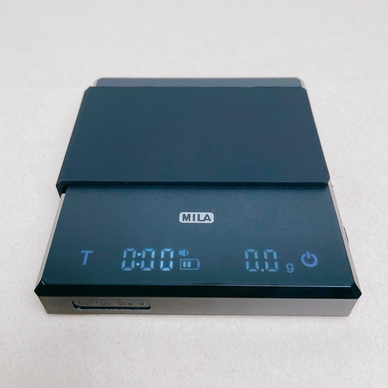【快速出貨】MILA咖啡用電子秤 手沖功能 義式機功能 最大秤重2000g 精準度0.1g 黑色 白色 瓦莎咖啡-細節圖3