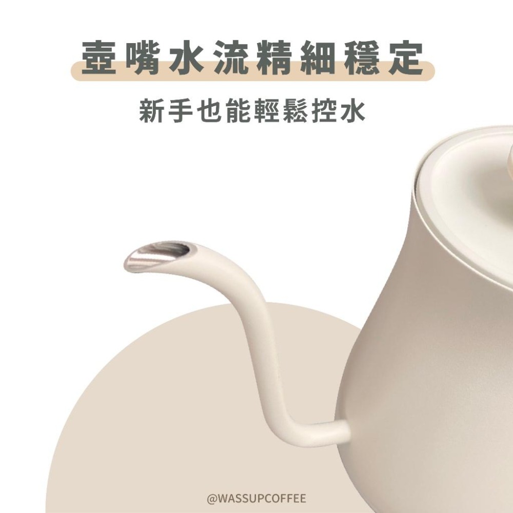 【瓦莎咖啡 附紙本發票】HARIO 阿爾法細口溫控壺 溫控壺 溫控細口壺 溫控手沖壺 600ml EKA-65-TW-細節圖2