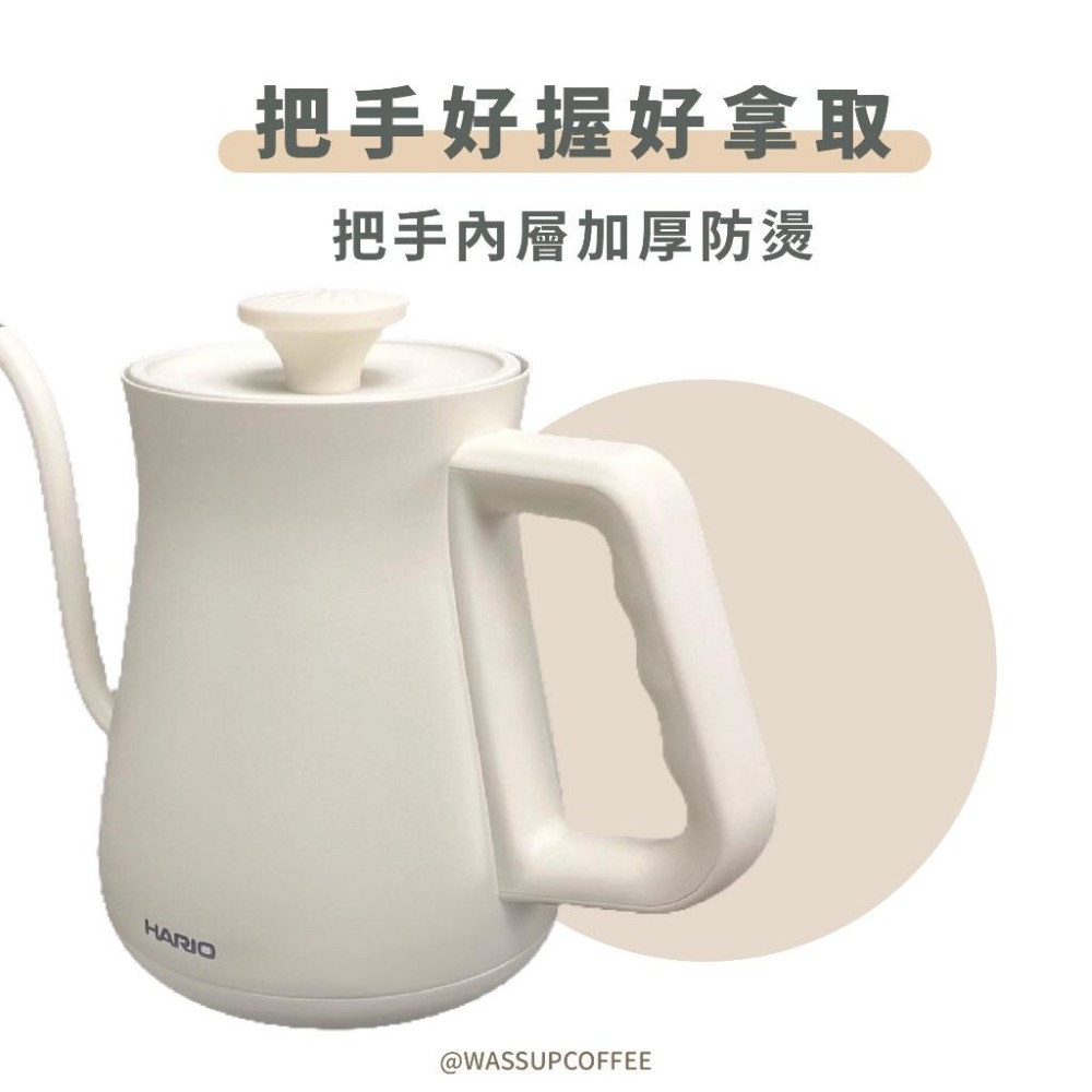 【瓦莎咖啡 附紙本發票】HARIO 阿爾法細口溫控壺 溫控壺 溫控細口壺 溫控手沖壺 600ml EKA-65-TW-細節圖3