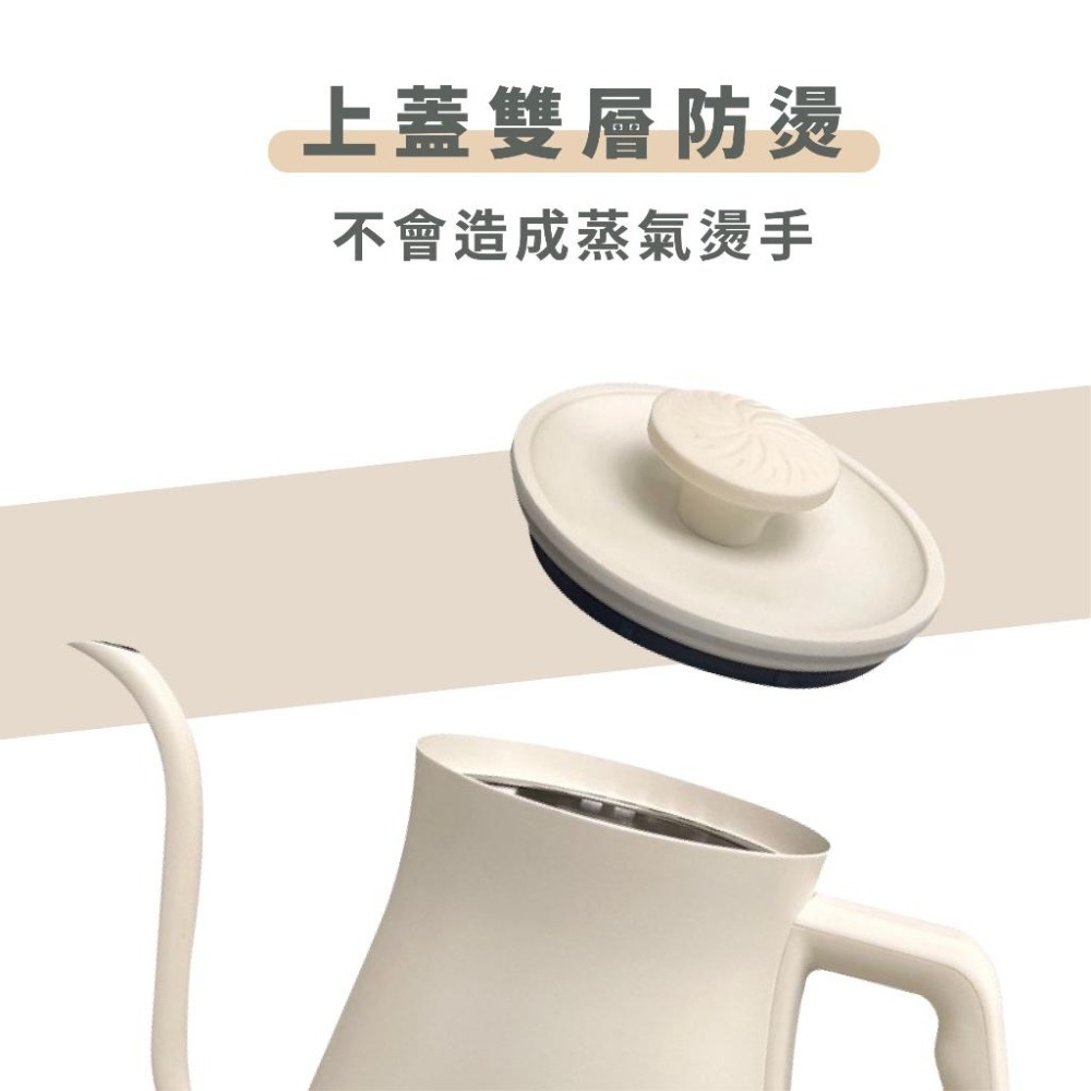 【瓦莎咖啡 附紙本發票】HARIO 阿爾法細口溫控壺 溫控壺 溫控細口壺 溫控手沖壺 600ml EKA-65-TW-細節圖4