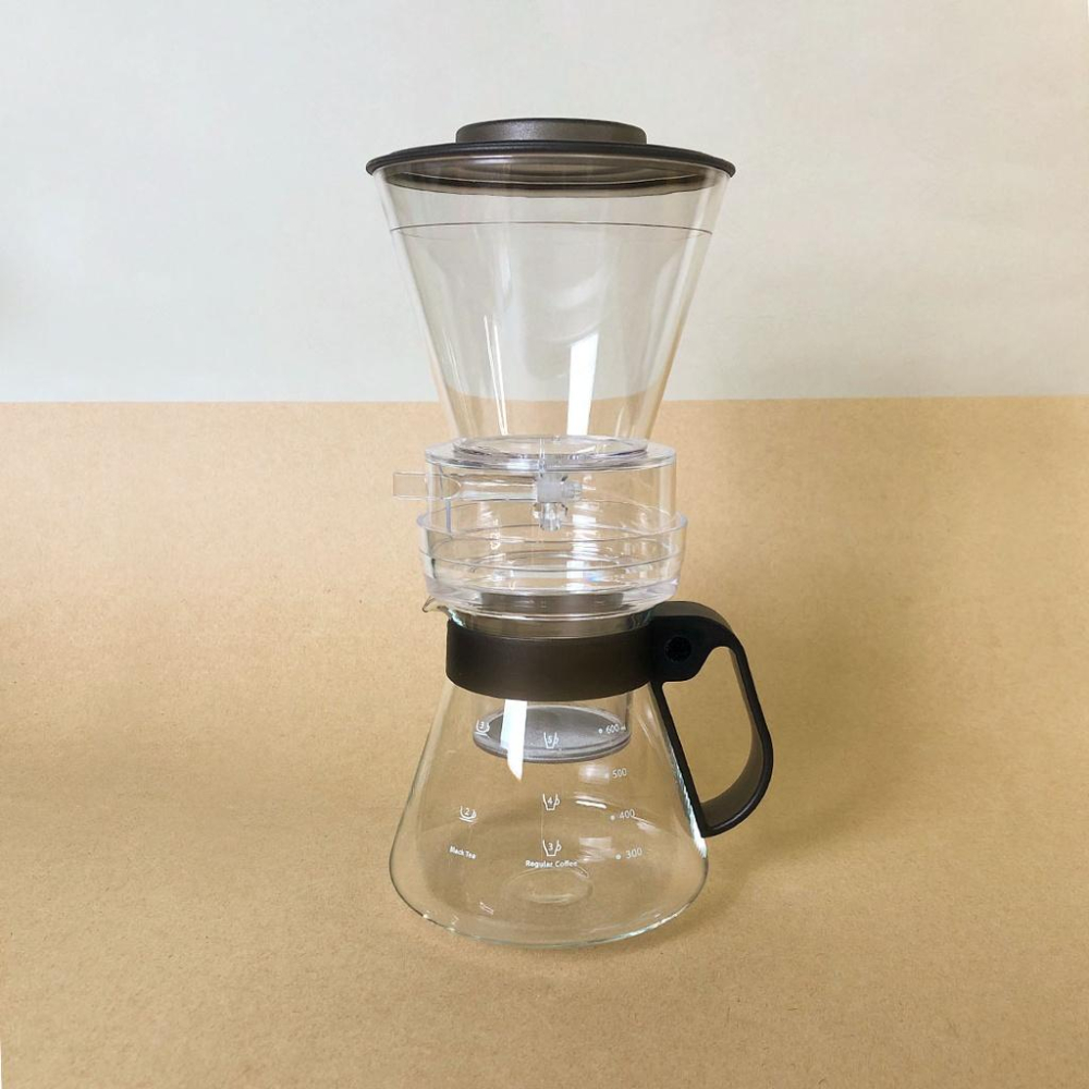 (現貨附發票) 瓦莎咖啡New Arrival Driver 外調式冰滴咖啡壺 600ml (附丸型濾紙)冰滴調節閥設計-細節圖2