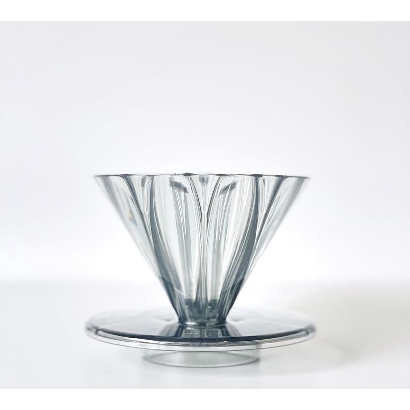 【瓦莎咖啡 新品上市】CAFEC 日本三洋 OVAL花瓣扇形濾杯 手沖濾杯 濾杯 花瓣肋骨 順暢萃取 Tritan材質-細節圖9