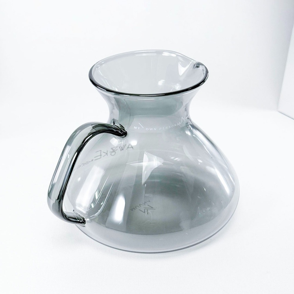 【好評推薦 快速出貨】MUVNA 慕威納 螢盞玻璃壺 450ml 咖啡壺 玻璃分享壺 手沖咖啡 炫彩 水墨黑 瓦莎咖啡-細節圖8