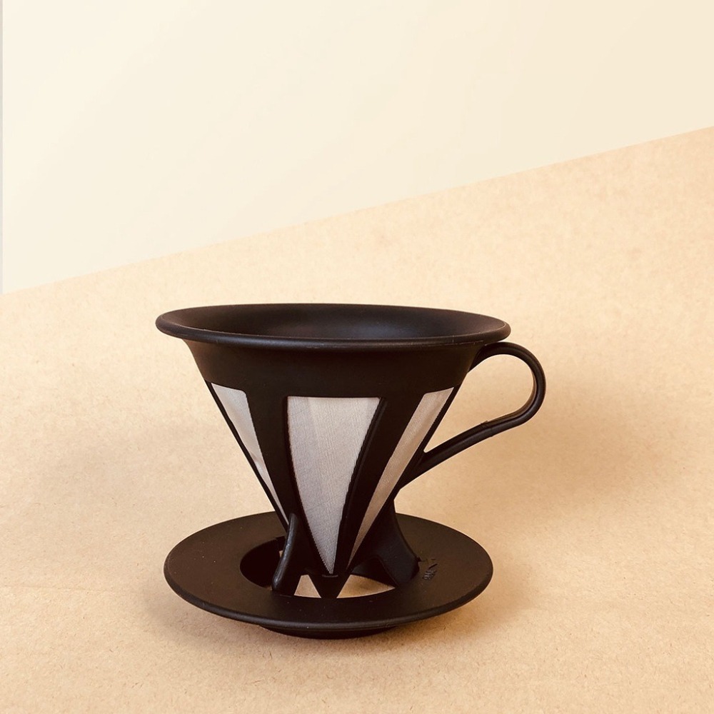 【快速出貨】HARIO CFOD-02B/R 免濾紙咖啡濾杯 V60 免濾紙 黑色/紅色 濾杯 1-4杯 瓦莎咖啡-細節圖6
