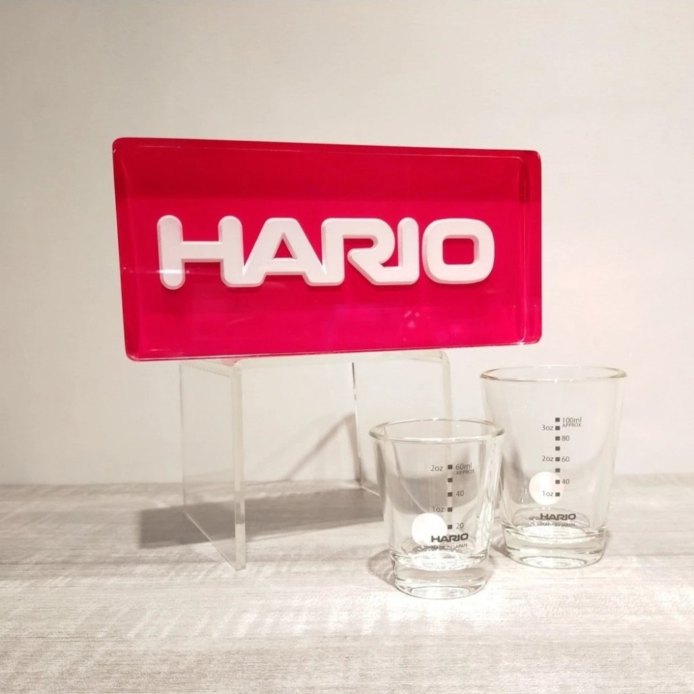 【好評推薦 快速出貨】HARIO 黑刻度耐熱玻璃杯 80ml / 140ml玻璃杯 量杯 濃縮杯 日本製 瓦莎咖啡-細節圖4