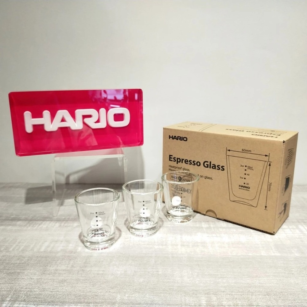 【好評推薦 快速出貨】HARIO 黑刻度耐熱玻璃杯 80ml / 140ml玻璃杯 量杯 濃縮杯 日本製 瓦莎咖啡-細節圖6